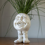 FunnyFace Charakter Pflanzentöpfe | Lustige Blumentöpfe mit Persönlichkeit | Indoor & Outdoor Deko