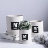 HudsonPlan Blumentopf Kollektion | Moderne Vasen & Pflanzgefäße | Minimalistisches Design | Dekorative Pflanzkübel
