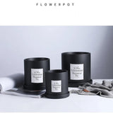 HudsonPlan Blumentopf Kollektion | Moderne Vasen & Pflanzgefäße | Minimalistisches Design | Dekorative Pflanzkübel