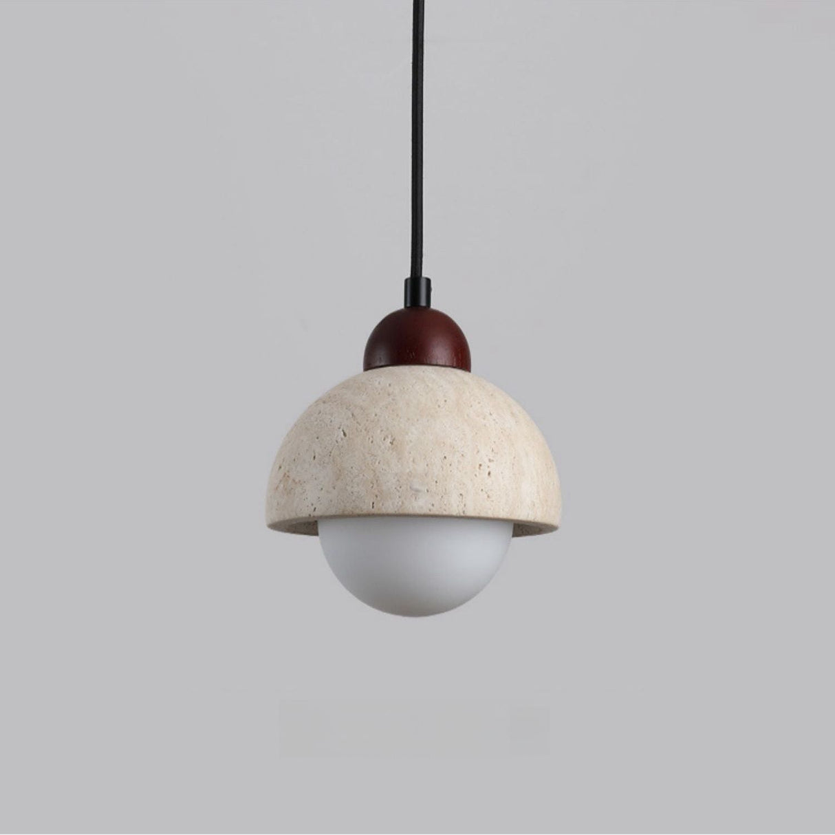 Marbello Naturmarmor Pendelleuchte | Elegante Hängeleuchte | Beleuchtung für modernes Wohnen