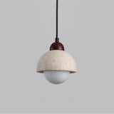 Marbello Naturmarmor Pendelleuchte | Elegante Hängeleuchte | Beleuchtung für modernes Wohnen