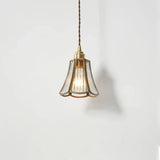 Brassoria Messing Glas Pendelleuchte | Elegantes Design | Dimmbar | Hochwertige Beleuchtung für Esszimmer & Wohnzimmer