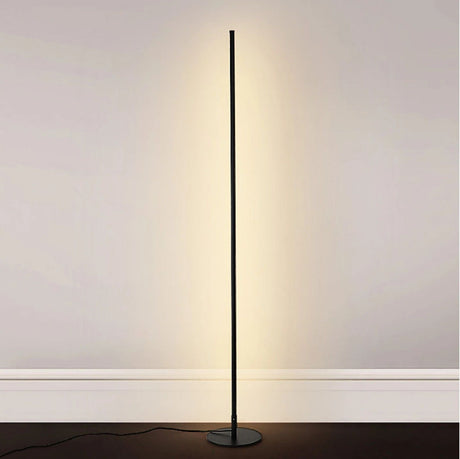 LumiArc Moderne LED Stehleuchte | Dimmbare Bodenlampe | Minimalistisches Design | Stimmungslicht für Wohnzimmer & Büro