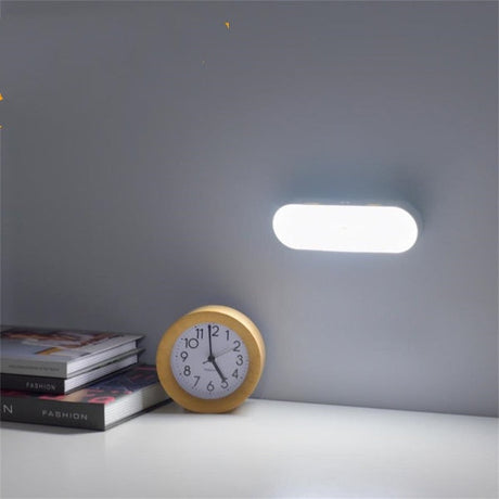LumiBeam LED Wandlampe mit Bewegungsmelder | USB Wiederaufladbar | Kabellos | Energiesparend | Modernes Design