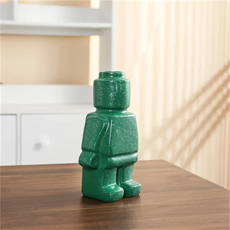 BrikVase Keramik-Vase im Lego-Stil | Kreative Deko | Stilvolle Wohnaccessoires