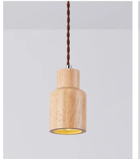 NordicLume Hängelampe aus Holz | Skandinavisches Design | Energieeffizient | Natürliche Eleganz
