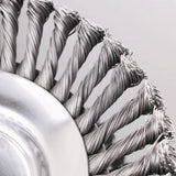 SteelBrush Stahldraht Rasentrimmerkopf | Unkrautbeseitigung | Langlebig & Effizient