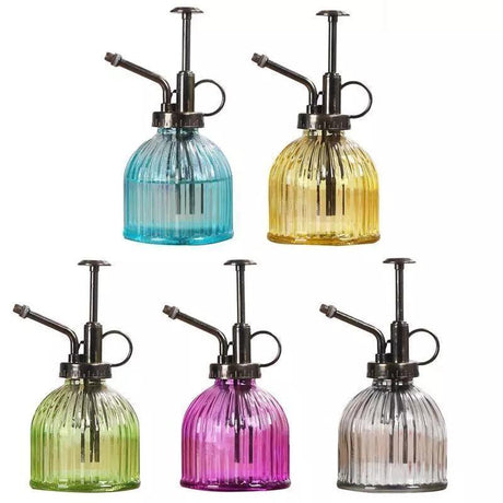 SpritzLuxe Glas-Pflanzensprüher in lebendigen Farben | Elegantes Design | Praktische Pflege für Ihre Pflanzen