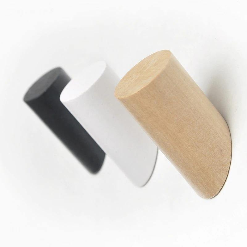 HookMate Wandhaken aus Holz | Platzsparend | Minimalistisches Design | Robuste Garderobe | Dekorativ und Praktisch