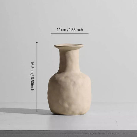 NordForma Hygge Keramikvase | Modernes Design | Zeitlose Dekoration für Zuhause