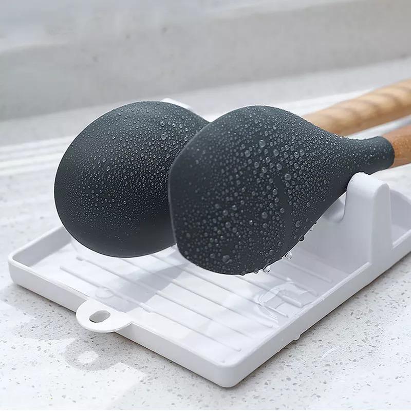 KitchenMate Anti-Rutsch Hitzebeständiger Küchenutensilienhalter | Praktischer Organizer für die Küche