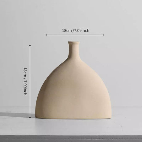NordForma Hygge Keramikvase | Modernes Design | Zeitlose Dekoration für Zuhause