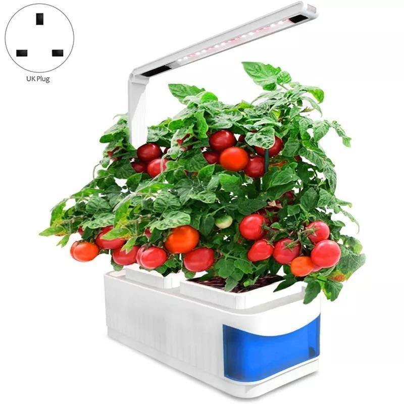 HerbGarden Hydroponisches LED-Kräuterbeet | Frische Kräuter das ganze Jahr über | Platzsparend | Einfache Bedienung