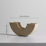 NordForma Hygge Keramikvase | Modernes Design | Zeitlose Dekoration für Zuhause