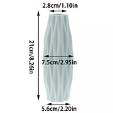 FormaSlim Geometrische Blumenvase | Schmale Vase | Modernes Design | Dekoration für Zuhause & Büro