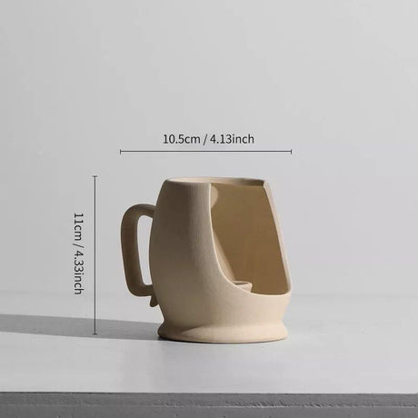 NordForma Hygge Keramikvase | Modernes Design | Zeitlose Dekoration für Zuhause