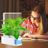 HerbGarden Hydroponisches LED-Kräuterbeet | Frische Kräuter das ganze Jahr über | Platzsparend | Einfache Bedienung