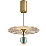 LunaDisk Moderne LED Pendelleuchte | Elegantes Scheibendesign | Dimmbar & Energieeffizient