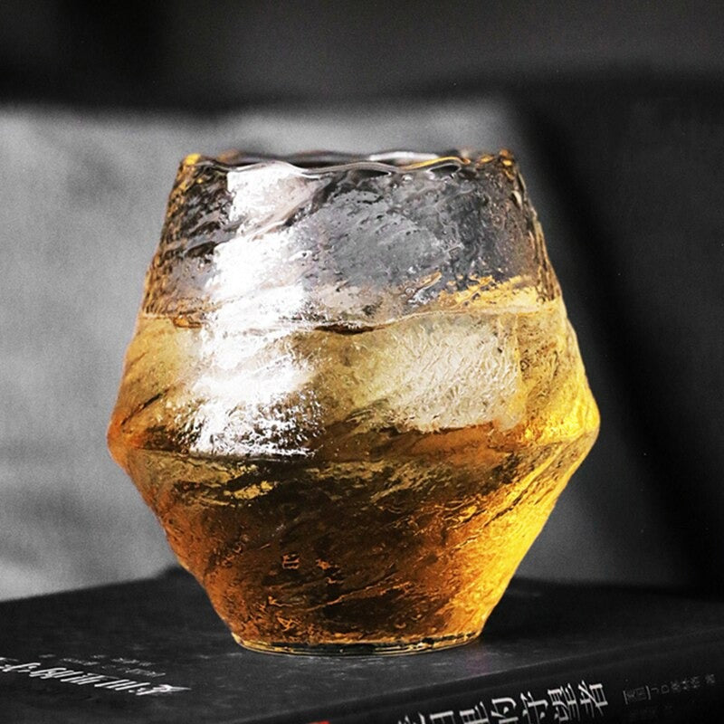Suisei Japanisches Edo-Whiskeyglas | Handgefertigt | Premium Glasdesign | Einzel- oder Setangebot