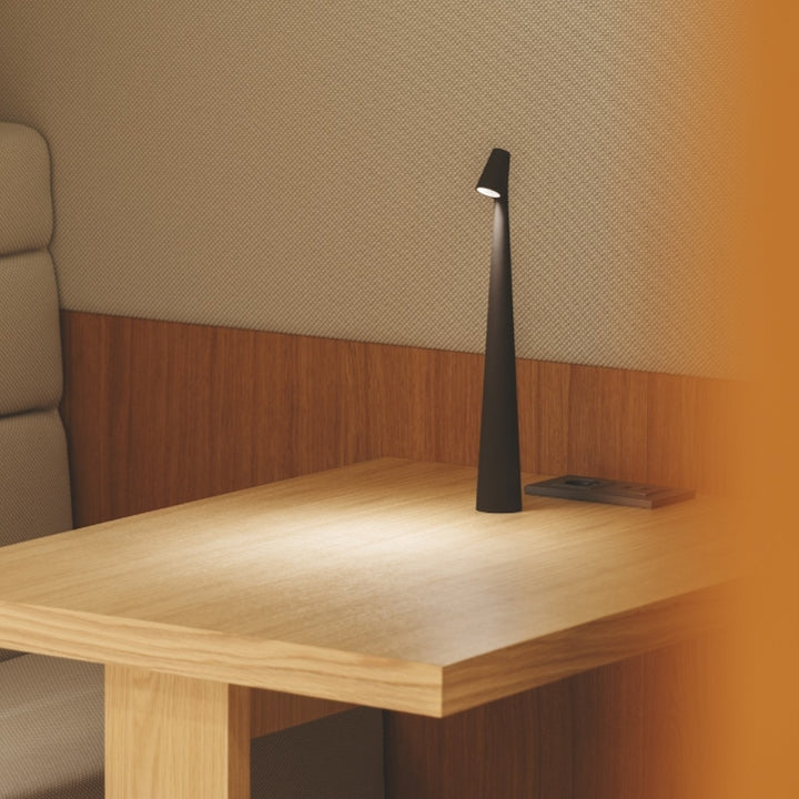 LumiSculpt Moderne LED Tischlampe | Skulpturales Design | Dimmbares Stimmungslicht | Perfekt für Zuhause & Büro