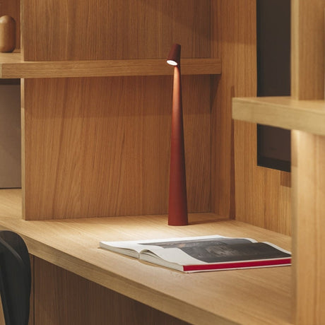 LumiSculpt Moderne LED Tischlampe | Skulpturales Design | Dimmbares Stimmungslicht | Perfekt für Zuhause & Büro