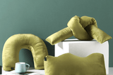 Velvona Retro Design Kissen | Weicher Samtbezug | Dekokissen für Wohnzimmer & Schlafzimmer | In Verschiedenen Formen
