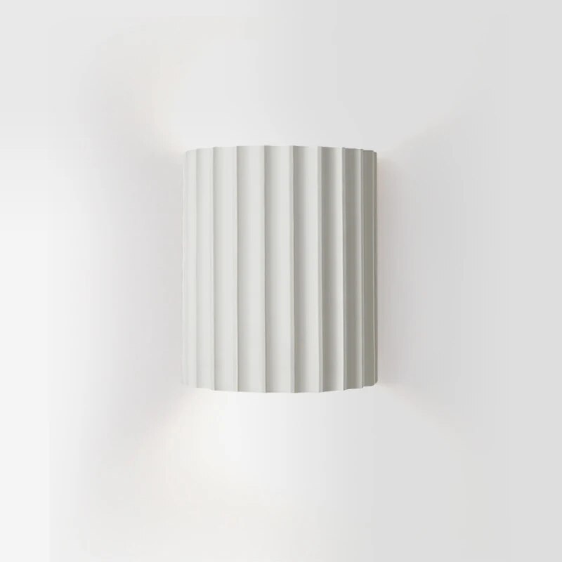 GlowWall Moderne Wandleuchte aus Resin | Dekorative Beleuchtung | Warmes & Kaltes Licht
