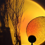 GlowScape Golden Hour LED Lampe | Stimmungslicht | Deko für Zuhause | Sonnenuntergangseffekt