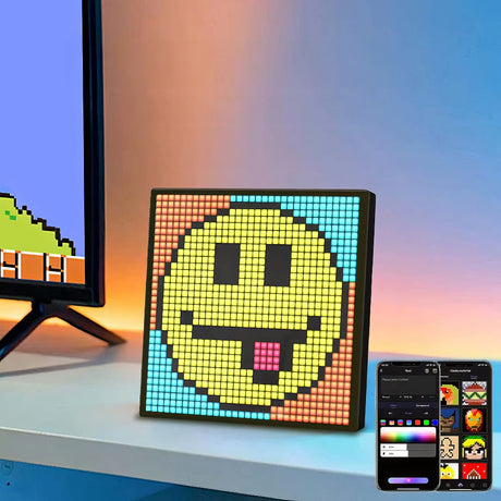 PixelCraft Smart LED Display | Individuelle Animationen & Leuchtanzeigen | Kreative Deko für Zuhause