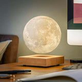 LunaLev Schwebende Mondlampe | LED Dekolicht | Magnetische Schwebetechnologie | Stimmungslicht für Zuhause