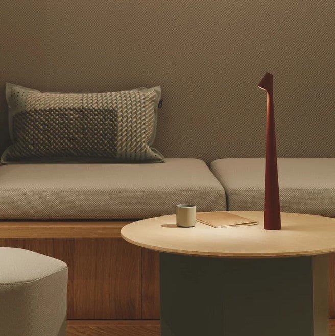 LuminoLite Tragbare LED Tischleuchte | Kabellose Stimmungs- und Leselampe | Perfekt für Innen und Außen | Deko für Zuhause und Büro
