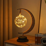 LunaLite Mondlampe | 3D LED Lampe in Mond-Design | Kabellos & Dimmer | Stimmungslicht für Zuhause