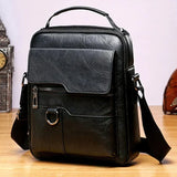 LeatherLux Elegante Lederschultertasche | Hochwertiges Design | Praktisch & Stilvoll für Alltag & Büro