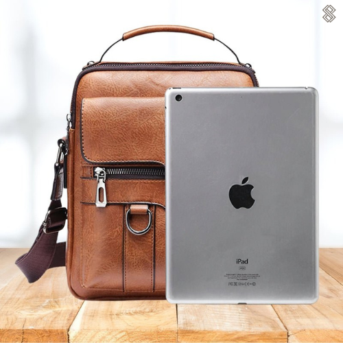 LeatherLux Elegante Lederschultertasche | Hochwertiges Design | Praktisch & Stilvoll für Alltag & Büro