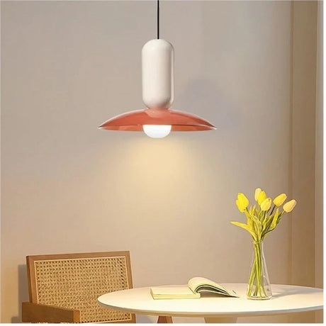 Fleura Macaron Frisbee Pau Pendelleuchte | Modernes Design | Hängelampe | LED | Deko für Zuhause
