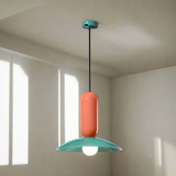 Fleura Macaron Frisbee Pau Pendelleuchte | Modernes Design | Hängelampe | LED | Deko für Zuhause