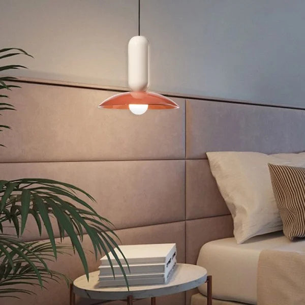 Fleura Macaron Frisbee Pau Pendelleuchte | Modernes Design | Hängelampe | LED | Deko für Zuhause