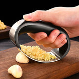 GarliPress Edelstahl Knoblauchpresse | Robustes Design | Effizient & Pflegeleicht