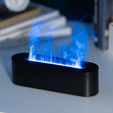 FlameMist Feuer-Luftbefeuchter | Innovativer LED-Humidifier | Aromatherapie | Entspannungslicht für Zuhause und Büro