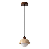Marbello Naturmarmor Pendelleuchte | Elegante Hängeleuchte | Beleuchtung für modernes Wohnen