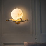 LunaMarmo Marmor-Wandlampe | Kreatives Design | LED Beleuchtung für Stilvolle Innenräume