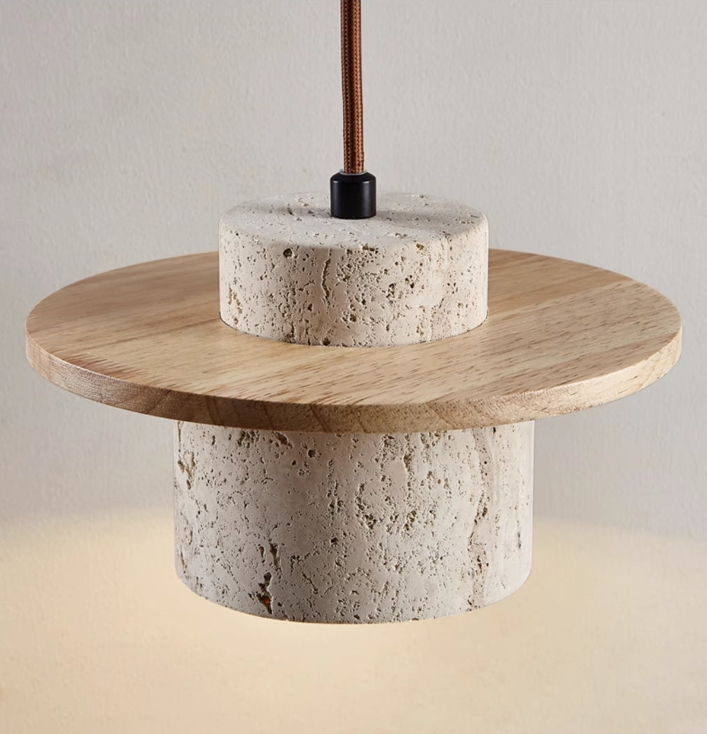 LineaLume LED Pendelleuchte | Zeitloses Design | Dimmbar | Elegante Hängelampe | Holzoptik