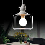 FeatherGlow Dekorative Pendelleuchte | Vogel-inspiriertes Design | Stimmungsvolle Beleuchtung | Elegante Deko für Zuhause