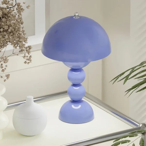 LumiBloom Nordische LED Tischlampe | Tragbar | Buntes Design | Stimmungsvolle Beleuchtung
