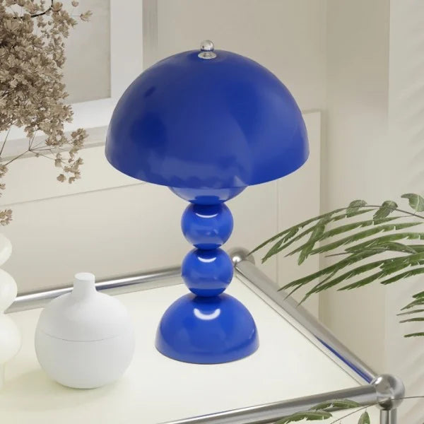LumiBloom Nordische LED Tischlampe | Tragbar | Buntes Design | Stimmungsvolle Beleuchtung