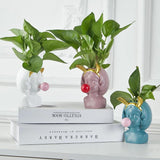 BubbleBloom Deko-Pflanzgefäß | Verspielte Büste mit Stil