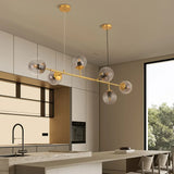 LunaOrbis Glas Pendelleuchte | Elegante Beleuchtung | Moderner Stil | Dimmbares LED-Licht