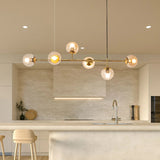 LunaOrbis Glas Pendelleuchte | Elegante Beleuchtung | Moderner Stil | Dimmbares LED-Licht
