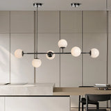 LunaOrbis Glas Pendelleuchte | Elegante Beleuchtung | Moderner Stil | Dimmbares LED-Licht