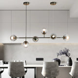 LunaOrbis Glas Pendelleuchte | Elegante Beleuchtung | Moderner Stil | Dimmbares LED-Licht